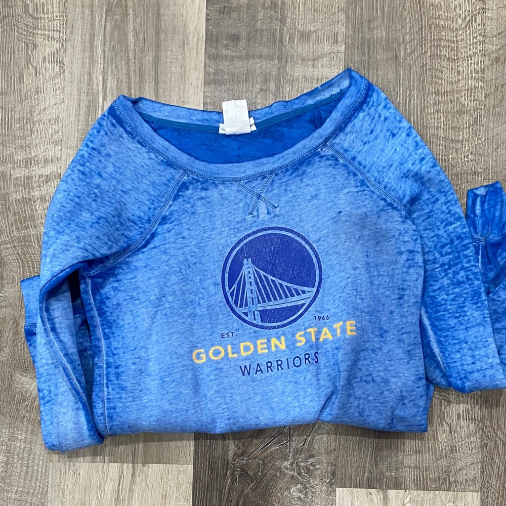 NBA Golden State Warriors Kids Blue Sweatshirt
